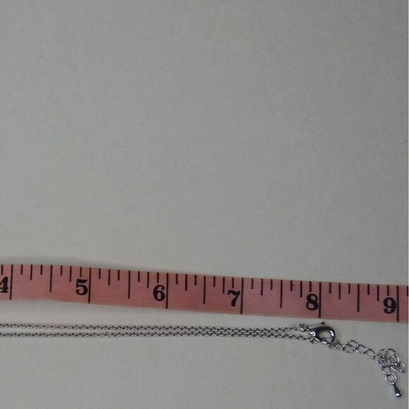 Star Of David Necklace With Silver & Gold-Tone Pendant On Adjustable Chain Unise - Picture 6 of 6